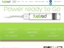 Tablet Screenshot of fuel-rod.com